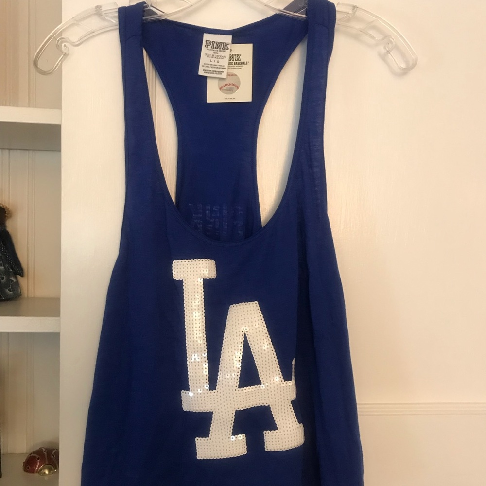 PINK LA Dodgers Loose Tank